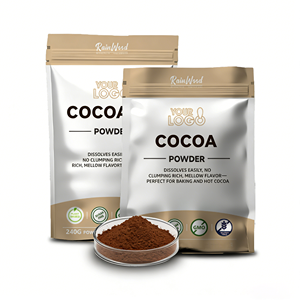 Poudre de cacao alcalinisée Rainwood, poudre de cacao traitée à la hollandaise, supplément de poudre de chocolat, poudre de cacao pure - Product Image 1