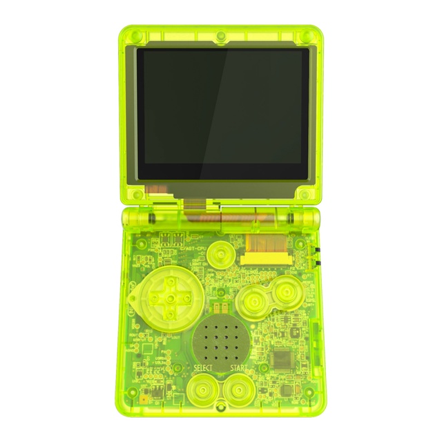 Transparent Replacement Handheld Console Upgrade Kit for GBA SP - Easy Install GBA SP Housing & Buttons