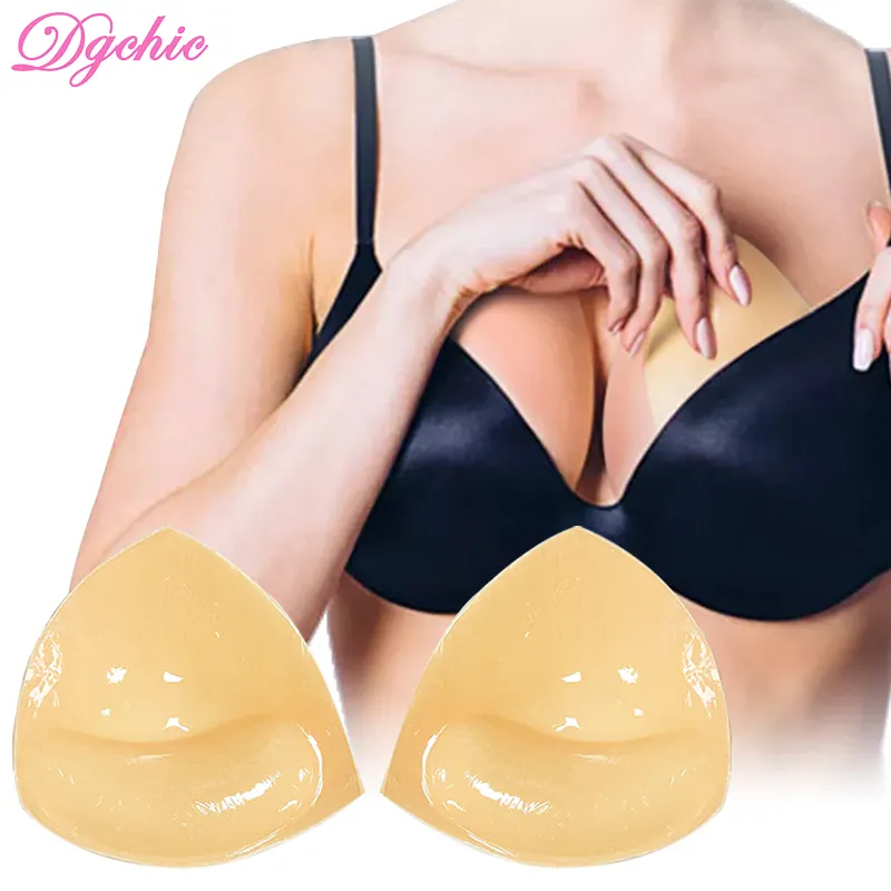 Instant Sticky Inserts Double Padded Adhesive Bra Insert Ultra Boost Pads Double Stick on Pushup Bra pad Insert