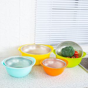 Ensemble <span class=keywords><strong>de</strong></span> bols modernes en acier inoxydable pour animaux <span class=keywords><strong>de</strong></span> compagnie comprenant une assiette pour salade <span class=keywords><strong>de</strong></span> bébé riz bol à mélanger en métal pour chien bébé noix <span class=keywords><strong>de</strong></span> coco pour animaux <span class=keywords><strong>de</strong></span> compagnie - Product Image 4