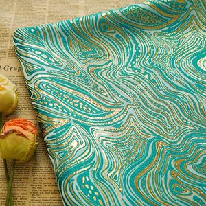 Gran oferta de tela Jacquard a rayas doradas para vestidos de niños, faldas esponjosas de moda, bolsos, telas decorativas Jacquard - Product Image 2