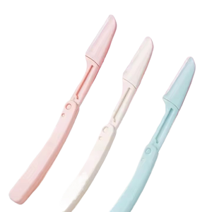 Juego de 3 Recortadores de Cejas Plegables, Color a Juego, Depiladora de Cejas Portátil, Herramienta de Cuidado de Belleza - Product Image 2