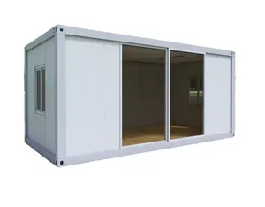 Prefab Garage Pod Huizen Bewaker Kiosk, Cabine Aangepaste Container Huis Te Koop