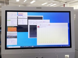 Personalizzato di fabbrica 55 pollici <span class=keywords><strong>Display</strong></span> Touch pannello PC tutto In uno industriale per PC chiosco con I3 I5 I7 <span class=keywords><strong>CPU</strong></span> Open Frame-usato - Product Image 3