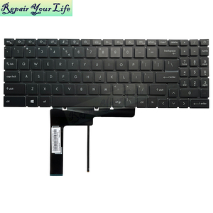 UI <span class=keywords><strong>QWERTY</strong></span> teclado de ordenador portátil retroiluminado de 6 pines para MSI Katana GF66 GF76 Crosshair 15 A11U 15-A11UCK A11UDK A11UEK teclado nuevo negro - Product Image 1