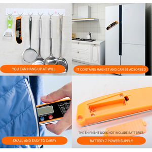 Thermomètre alimentaire de cuisine le plus vendu <span class=keywords><strong>sonde</strong></span> numérique précise outil de <span class=keywords><strong>Barbecue</strong></span> extérieur pliant - Product Image 5