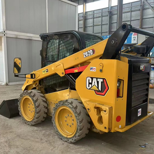 Caterpillar Skid Steer Loader Cat 246C Mini Loaders Wheel Loader Specs Front with <b>Grab</b> Cat246 <b>Machine</b> Equipments for Sale Used - Product Image 4
