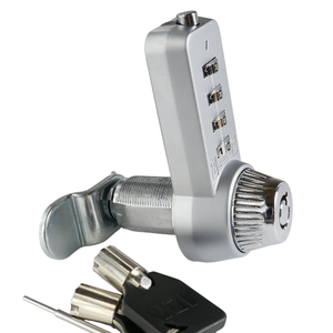 Cerradura de leva con contraseña y doble desbloqueo, probada en calidad, compatible con 17,5-29 mm, para gimnasio, escuela, hospital, armario exterior - Product Image 1