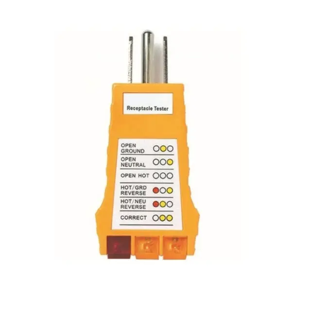 wholesale discharge plug Electric Automatic Earth Wire Plug Socket Tester for esd grounding cords