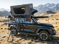 Tenda Atap Mobil Hard Shell Hidrolik Otomatis untuk Berkemah di Luar Ruangan dan Perjalanan Overland