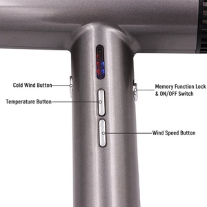 Chuyên nghiệp tốc độ cao Máy sấy tóc 110000 vòng/phút tóc mạnh mẽ Blow Salon <span class=keywords><strong>LED</strong></span> BLDC động cơ - Product Image 3