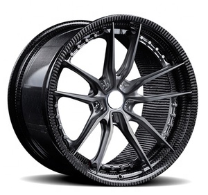 Rueda forjada de fibra de carbono 18 19 20 21 22 24 26 pulgadas de 2 piezas para <span class=keywords><strong>Maserati</strong></span> MC20 para Toyota <span class=keywords><strong>supra</strong></span> gr86 para Dodge Charger SRT Viper - Product Image 1