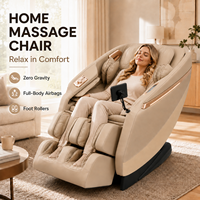 Sillón de Masaje Eléctrico de Gravedad Cero de Lujo 2026, Sofá de Masaje Inteligente de Cuerpo Completo, Producto al por Mayor, Sillón de Masaje de Puntos Fijos