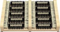 Brosse à bottes et chaussures pour l'extérieur, brosse à bottes pour neige et glace, nettoyeur toutes saisons pour chaussures et bottes, élimine la neige, le sable et la boue