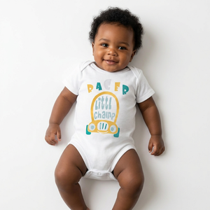 Rompers de Algodón Orgánico Impermeables y Transpirables para Bebés Unisex, Color Sólido, Venta al Por Mayor de Fábrica India Tirupur - Product Image 1