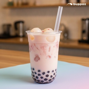 Sirop de Litchi 5kg Bouteille Halal HACCP Végétarien pour Magasin de Bubble Tea et Thé au Lait Marque Privée - Product Image 3