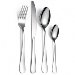 24pcs Modern Luxury Stainless Steel Gold Plated Flatware Cutlery Set Dishwasher Safe Sustainable & Durable - Product Image 3