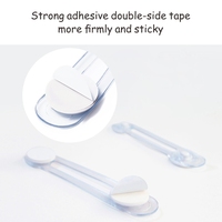 Kit de sécurité enfant Prodigy en plastique transparent, 2 pièces, loquets et serrures pour tiroirs et armoires, pour réfrigérateur, protection bébé