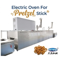 Four à Pretzels Skywin 2026 Personnalisé en Acier Inoxydable pour la Cuisson, Ligne de Production de Pretzels, Machine à Fabriquer des Biscuits en Forme de Bâtonnets