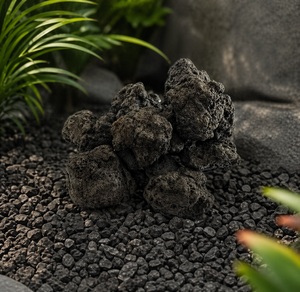 Scoria Lava Rock Volcanic Boulder 120x120mm Black Natural Outdoor Basalt Lava <b>Stone</b> Eco-Friendly Durable - Product Image 4