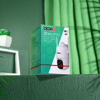 Boîtes en carton rigide imprimées avec base, boîte cadeau à couvercle rigide en mousse découpée sur mesure, emballage en gros pour caméra PTZ CCTV intelligente, recyclable