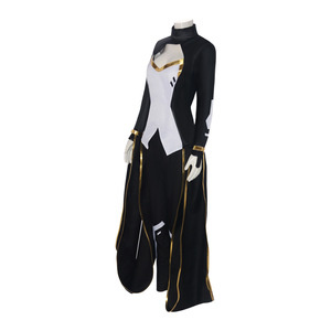 Disfraz de Cosplay de Storm para Mujer, Mono Negro, Blanco y Dorado con Capa, Traje de Juego de Rol de Película de Halloween - Product Image 3