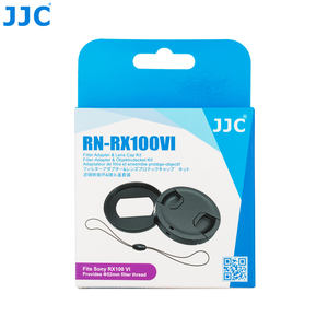 Adaptateur de filtre à RN-RX100VI JJC et kit de capuchon d'objectif compatible avec Sony <span class=keywords><strong>RX100</strong></span> VI <span class=keywords><strong>RX100</strong></span> VII ZV-1 ZV-1 II CAN G5X Mark II - Product Image 6