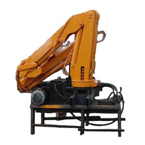 Grúa Montada en Camión <span class=keywords><strong>ISUZU</strong></span> con Capacidad de 3.8 Toneladas, Elevación Plegable/Articulada/Telescópica con Bomba KYB y Motor Hino para Construcción - Product Image 6