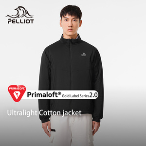 PELLIOT Primaloft 60g col montant Pelliot hiver hommes col montant ultraléger extérieur hiver isolation veste d'hiver - Product Image 3