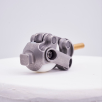 Prothèse de jambe prothétique d'articulation du genou à quatre axes pliable en acier inoxydable avec fonction de physiothérapie