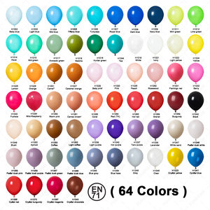 Offre Spéciale EN71 Hélium Air Rond Latex Ballon <span class=keywords><strong>Fabricant</strong></span> Mat Perle Chrome Macaron Pastel Rétro Couleur Bébé Rose Ballons En Latex - Product Image 2