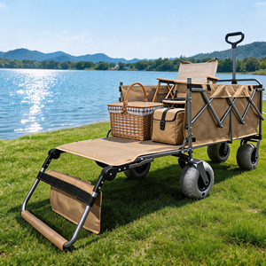 <span class=keywords><strong>Chariot</strong></span> pliable <span class=keywords><strong>de</strong></span> gros directement <span class=keywords><strong>de</strong></span> l'usine, grand <span class=keywords><strong>chariot</strong></span> utilitaire d'extérieur avec roues gonflables pour la <span class=keywords><strong>plage</strong></span>, le camping et les pique-niques, pliable - Product Image 1