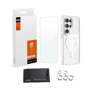 Protection d'écran en verre trempé transparent 3 en 1 pour téléphone, film protecteur d'objectif d'<span class=keywords><strong>appareil</strong></span> <span class=keywords><strong>photo</strong></span>, coque magnétique pour téléphone Samsung S25 S26 <span class=keywords><strong>Plus</strong></span> ultra - Product Image 3