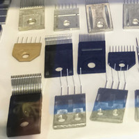 KARL MAYER Accessoires pour machine à tricoter chaîne Guide-fil Aiguille Bloc d'étain Tissage Dentelle Filet de pêche Machine-Pliage Traitement