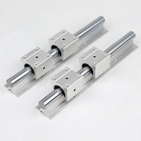 Kit de modules de guidage linéaire SBR à roulement silencieux, avec support rond et vis à billes SFU2005, longueurs 1000mm, 2000mm, 3000mm, pour services personnalisés