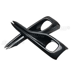 Ensemble de 2 caches de feux antibrouillard avant aspect fibre de carbone en ABS pour Ford Focus MK4 ST, ST Line et ST Line X 2019-2021 - Product Image 3