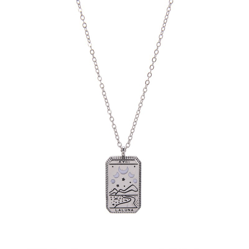 Mountain River Star Moon Silver