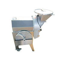 Sus304 Wortelsnijder Knolgroente Fruit Snijmachine Commerciële Snijder Snijmachine Multifunctionele Groentesnijder