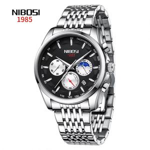Drioshipping Men's Luxury Analog Quartz Wrist Watch Classic Black Stainless Steel 100M Water Resistant Waterproof Fashion <b>Clock</b> - Product Image 5