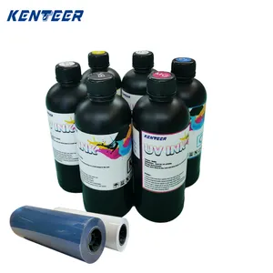 Impresora de inyección de tinta con xp600 i1600 i3200 cabezal de impresión UV tinta especial UV DTF CMYKWV fábrica UV DTF impresora tinta solvente