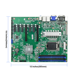 Popular placa base ATX 128 11 Gen Core I3/I5/I7/I9 <span class=keywords><strong>CPU</strong></span> LGA1200 <span class=keywords><strong>socket</strong></span> 4 * DDR4 + GB Servidor de memoria placa base Industrial - Product Image 3