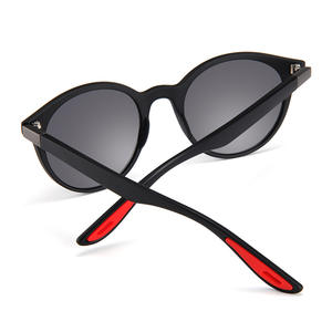 Lunettes de soleil rondes pour homme Conchen, polarisées UV400, monture PC, verres TAC, pour la conduite, la pêche, les sorties, protection solaire - Product Image 5