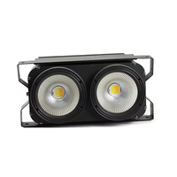 AOPU 200W WW et CW Par Can Projecteur de Scène DMX 2 Yeux LED COB Blinder