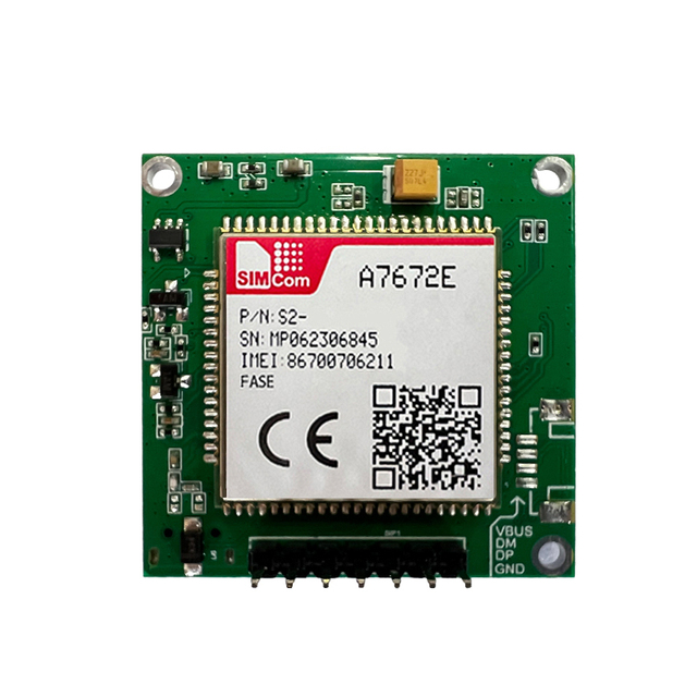 SIMCom A7672E-FASE LTE Cat.1 Wireless Communication Module A7672E FASE Cellular Development Core Board Support 4G+Voice+BT+GNSS