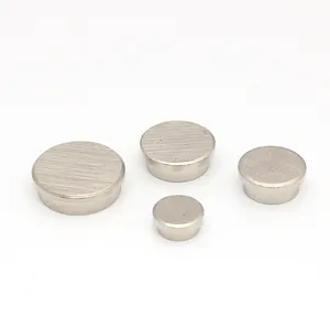 Aimant <span class=keywords><strong>Pot</strong></span> Magnétique Axial Rond en Néodyme de Qualité Supérieure avec Couvercle Métallique, Aimant Puissant à Pousser D16-D32mm - Product Image 1