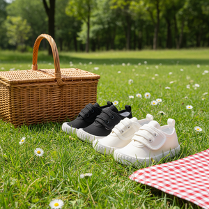 Chaussures de marche antidérapantes en <span class=keywords><strong>toile</strong></span> EDUBA pour enfants avec semelle intermédiaire en EVA pour garçons et filles - Toutes saisons - Product Image 1