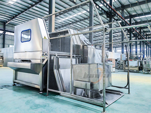 Lavadora de jaulas de pollo SUS 304, máquina automática de limpieza de jaulas, lavadora de cajas tipo túnel, máquina de lavado de carros de carne - Product Image 6