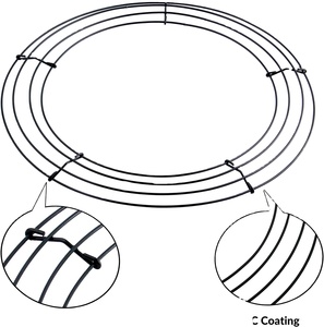 Trên bán kim loại hoa Vòng hoa khung cho lễ hội trang trí - Product Image 2