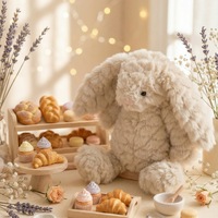 Boneka Babi Lembut Avada Isi Kapas, Aksesoris Hadiah Unisex untuk Gantungan Tas Anak