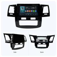 Estéreo para Auto Android DSP MP3 de 10.1 Pulgadas con Navegación GPS para Hilux/Fortuner 2008-2013 con Control del Volante AHD